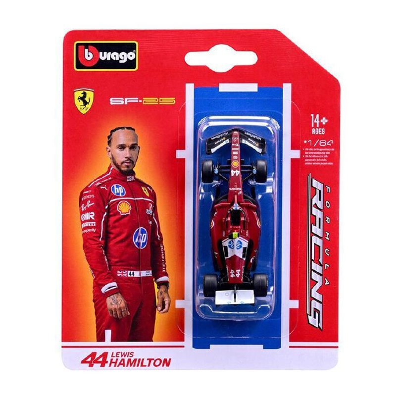 Bburago Formula 1 Ferrari SF-25 #44 Lewis Hamilton 1/64