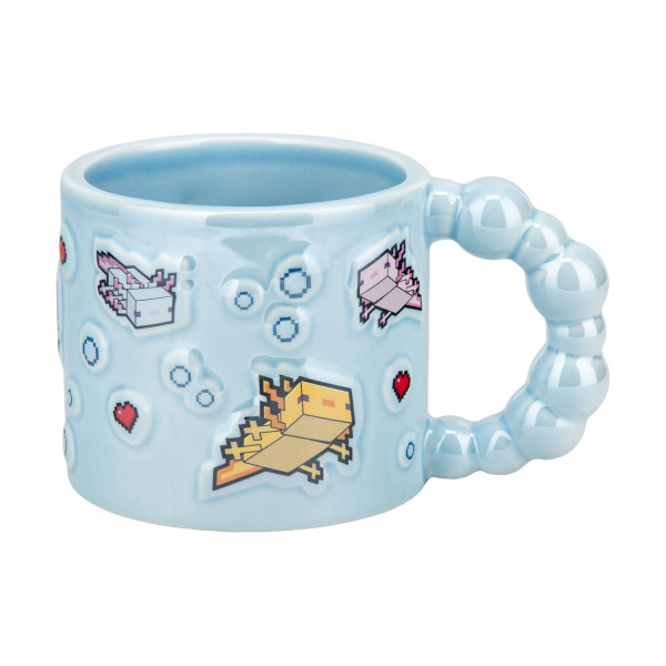 Paladone Minecraft - Axolotl Bubble Shaped Mug (PP16101MCF)