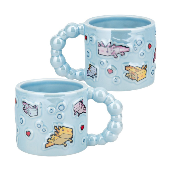 Paladone Minecraft - Axolotl Bubble Shaped Mug (PP16101MCF)