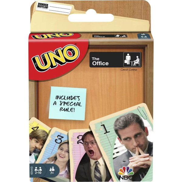 Mattel UNO The Office - Επιτραπέζιο Παιχνίδι με Κάρτες  (GVH29)