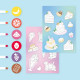 Tiger Tribe Σετ Δραστηριοτήτων – Scented Stacks of Stickers Dreamy Desserts