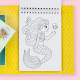 Tiger Tribe Σετ Δραστηριοτήτων – Colouring Set Mermaids
