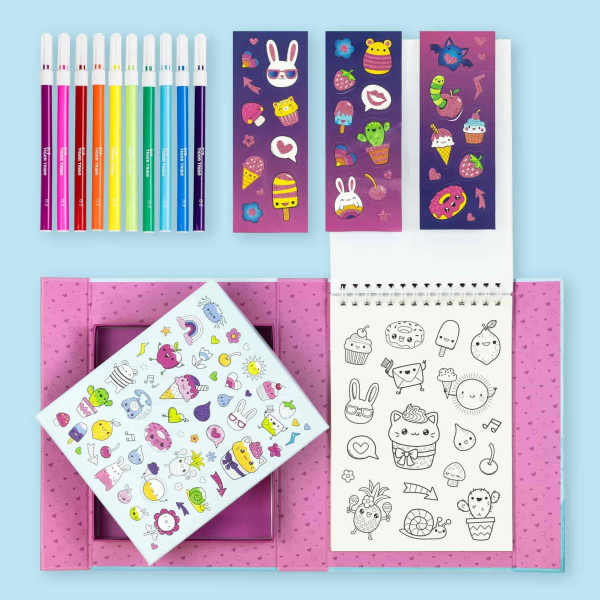 Tiger Tribe Σετ Δραστηριοτήτων – Scented Stacks of Stickers Little Cuties