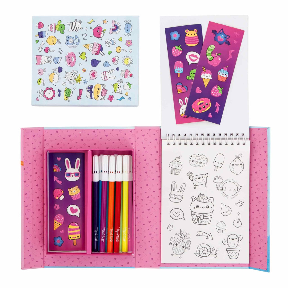 Tiger Tribe Σετ Δραστηριοτήτων – Scented Stacks of Stickers Little Cuties