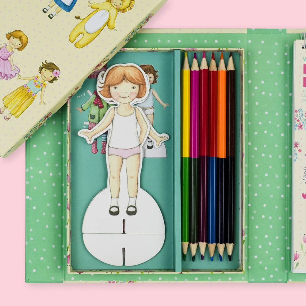 Tiger Tribe Σετ Δραστηριοτήτων – Paper Doll Kit
