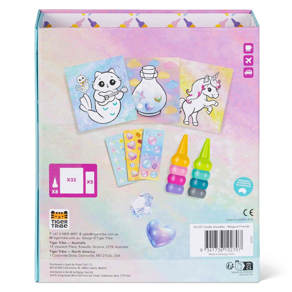 Tiger Tribe Σετ Δραστηριοτήτων – Oodle Doodles Magical Friends