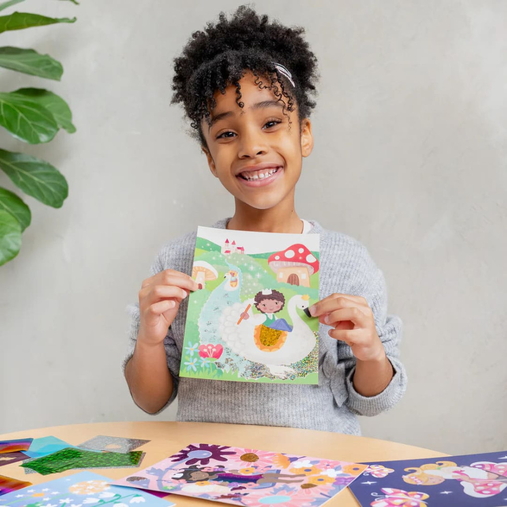 Tiger Tribe Foil Art – Fairy