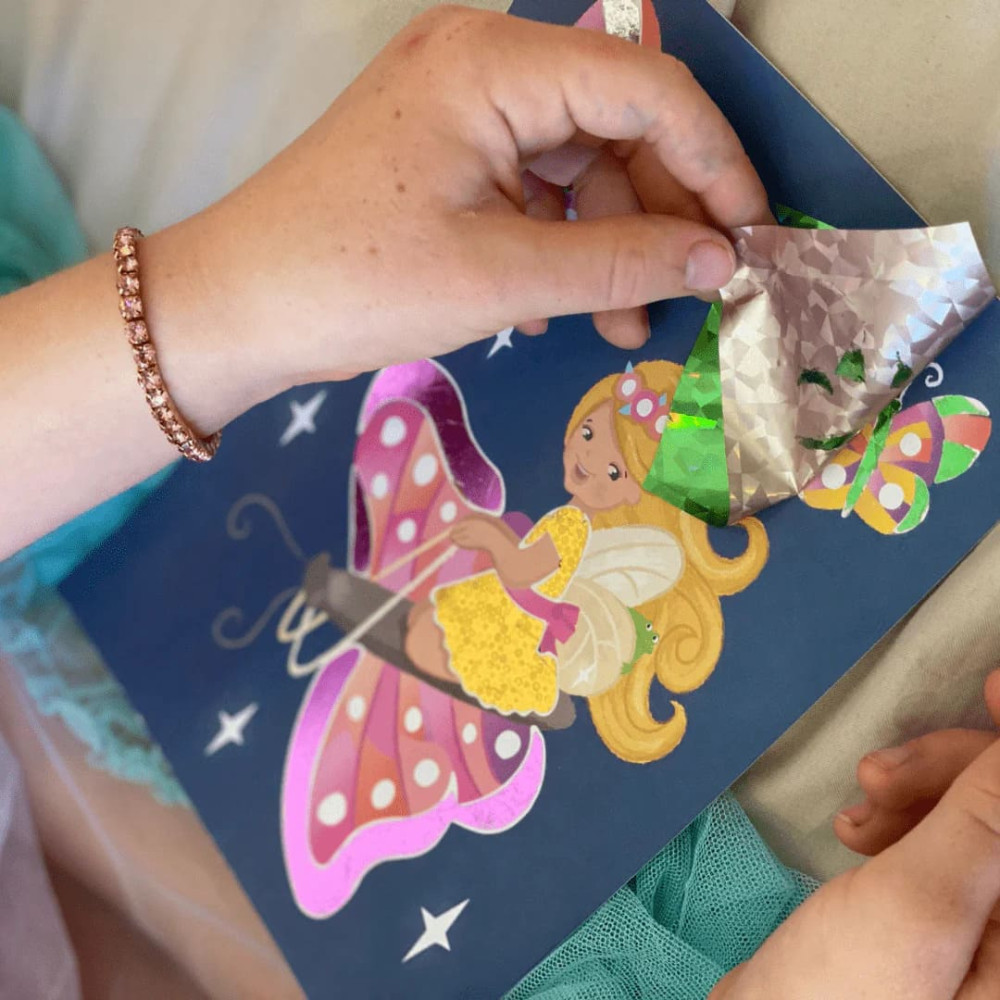 Tiger Tribe Foil Art – Fairy