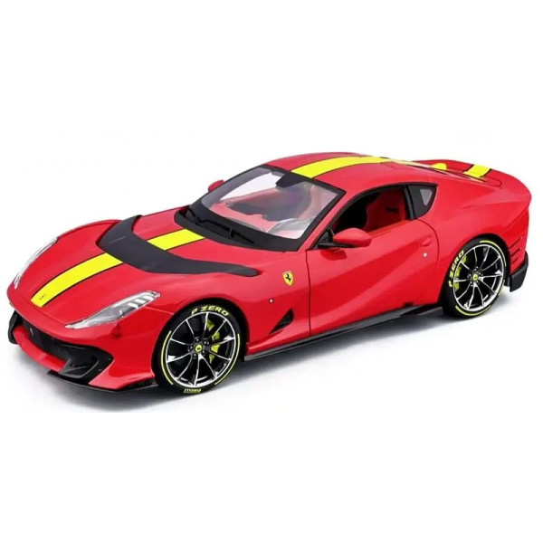 Bburago Signature Series Ferrari 812 Competizione 2021 (Red) 1/18