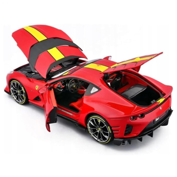 Bburago Signature Series Ferrari 812 Competizione 2021 (Red) 1/18