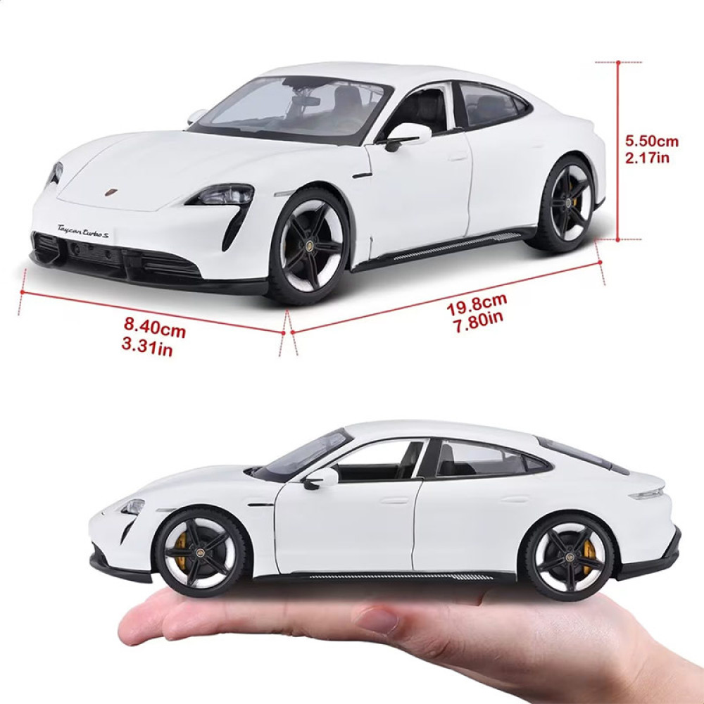 Bburago Porsche Taycan Turbo S 1/24