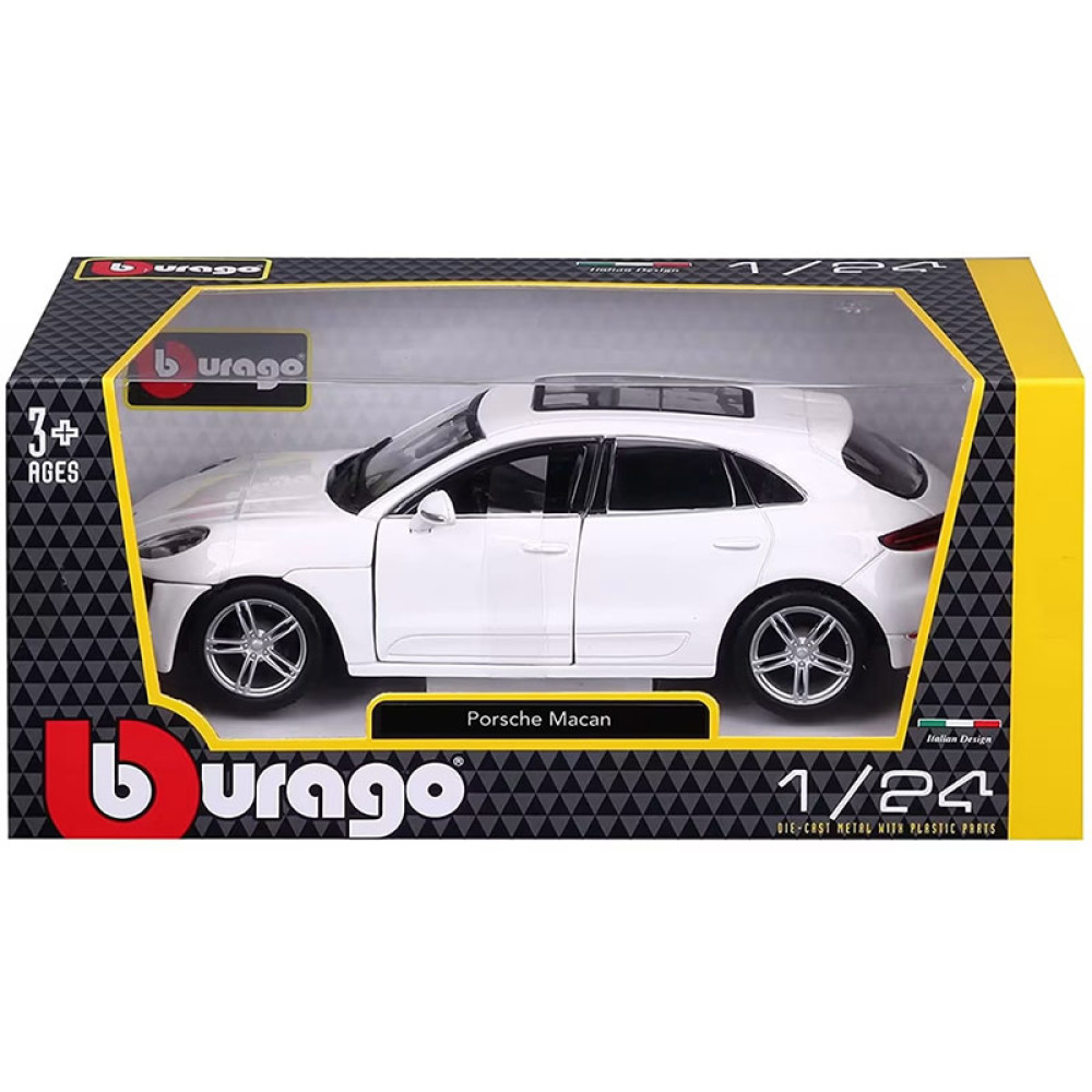 Bburago Porsche Macan (White) 1/24