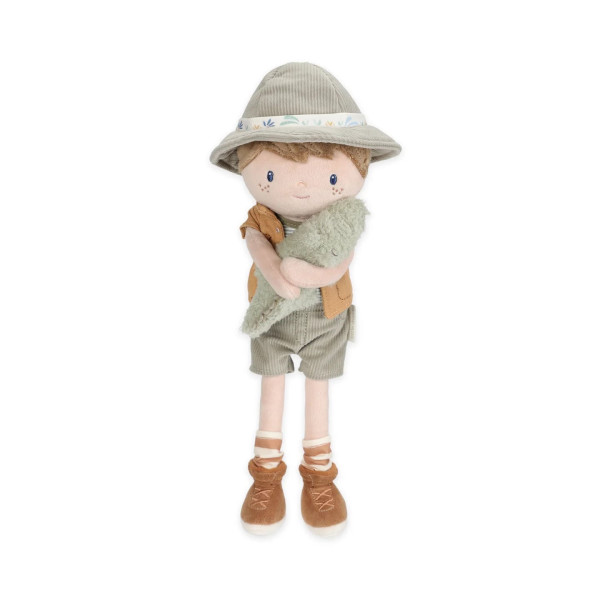 Little Dutch Υφασμάτινη Κούκλα Ranger Jim Safari Friends GRS