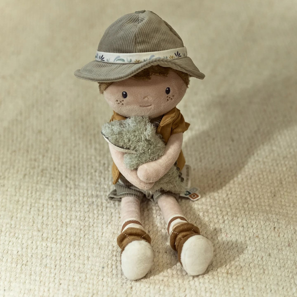 Little Dutch Υφασμάτινη Κούκλα Ranger Jim Safari Friends GRS