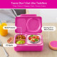 OmieBox Up Φαγητοδοχείο με 2 Ζώνες Θερμοκρασίας 1.15lt (Pop Pink)