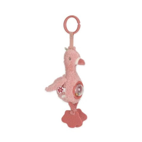 Little Dutch Υφασμάτινο Kρεμαστο Παιχνίδι Δραστηριοτήτων Φλαμίνγκο Safari Friends GRS