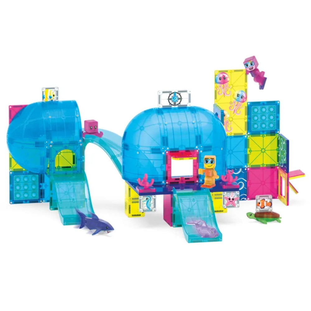 Magna-Tiles Undersea Adventure 58 Τεμάχια – Μαγνητικά Πλακίδια STEM