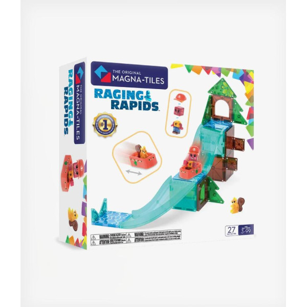 Magna-Tiles Μαγνητικό Παιχνίδι 27 κομματιών Raging Rapids