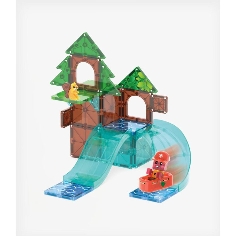 Magna-Tiles Μαγνητικό Παιχνίδι 27 κομματιών Raging Rapids