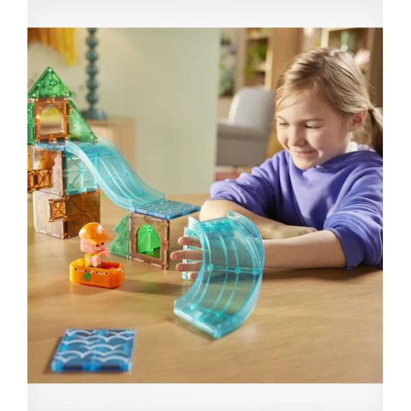 Magna-Tiles Μαγνητικό Παιχνίδι 27 κομματιών Raging Rapids