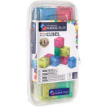 Magna-Tiles microMAGS Cubes 9 Τεμάχια – Μαγνητικά Πλακίδια STEM για Ταξίδι