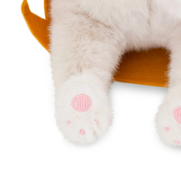 Milo & Millie Λούτρινη Γατούλα Άσπρη 35cm