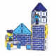 Magna-Tiles Μαγνητικό Παιχνίδι 37 κομματιών Police Station