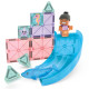 Magna-Tiles Μαγνητικό Παιχνίδι 13 κομματιών Dolphin Bay