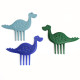 Lekkabox Πιρουνάκια Dino 3 τμχ