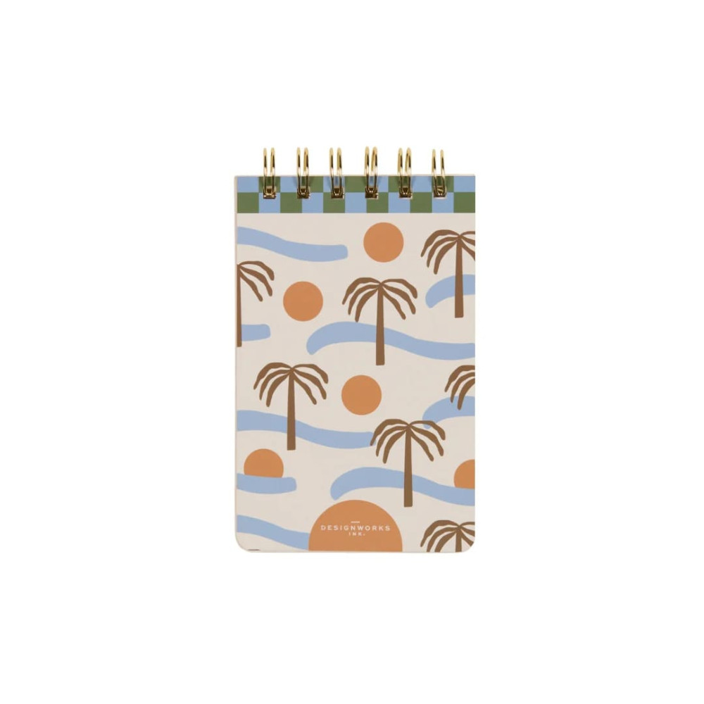 Desighworks Vintage Σημειωματάριο A Dopo Twin Wire Palm 