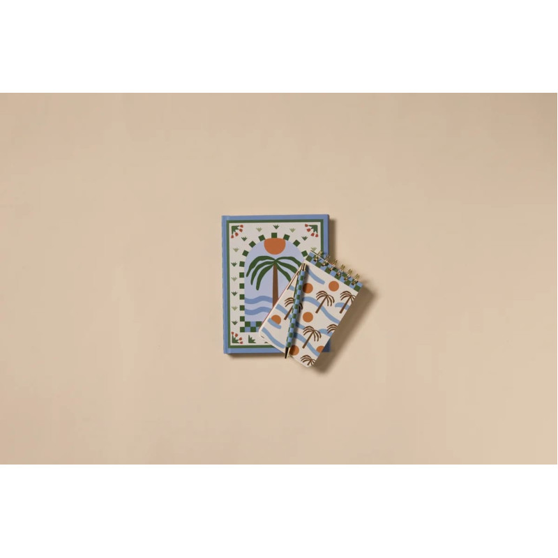 Desighworks Vintage Σημειωματάριο A Dopo Twin Wire Palm 