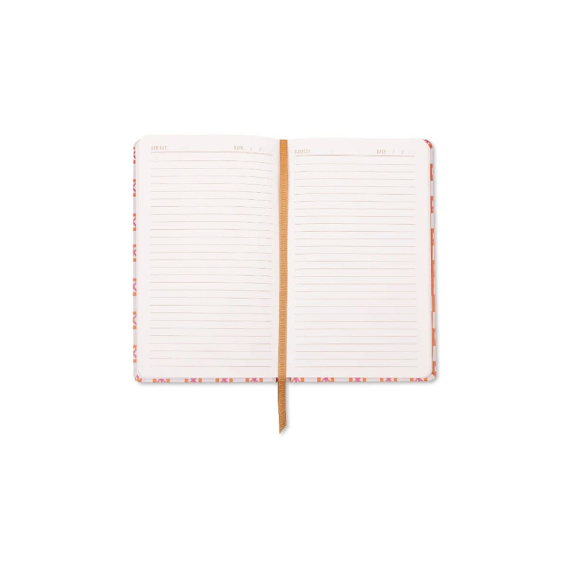 Desighworks Vintage Ημερολόγιο Tulip Orange Check