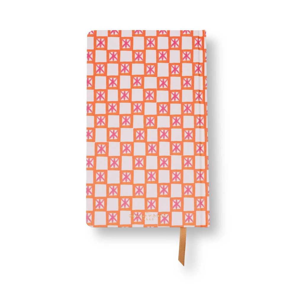 Desighworks Vintage Ημερολόγιο Tulip Orange Check