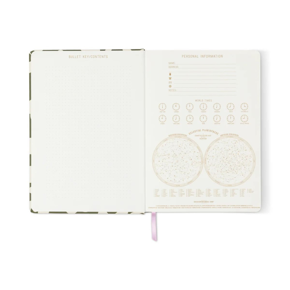 Desighworks Vintage Μεγάλο Ημερολόγιο Soft Touch Pink Vintage Floral