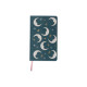 Desighworks Σημειωματάριο Celestial Bookcloth Journal - Teal Moon
