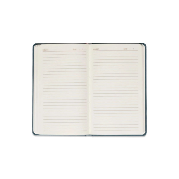 Desighworks Σημειωματάριο Celestial Bookcloth Journal - Teal Moon