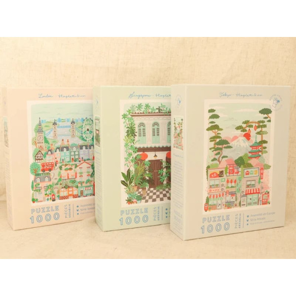 Petite Epicerie Puzzle 1000 τμχ - Singapore par Hoglet&Co