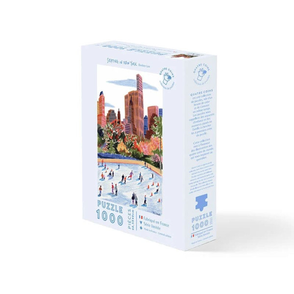 Petite Epicerie Puzzle 1000 τμχ - Skating in New York par Ban Hee