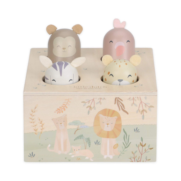 Little Dutch Εκπαιδευτικό Παιχνίδι pop-up Safari Friends FSC