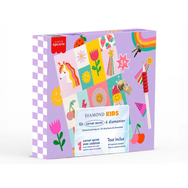 Petite Epicerie Δημιουργικό Σετ Diamond Painting για Παιδιά – Μυστικό Ημερολόγιο