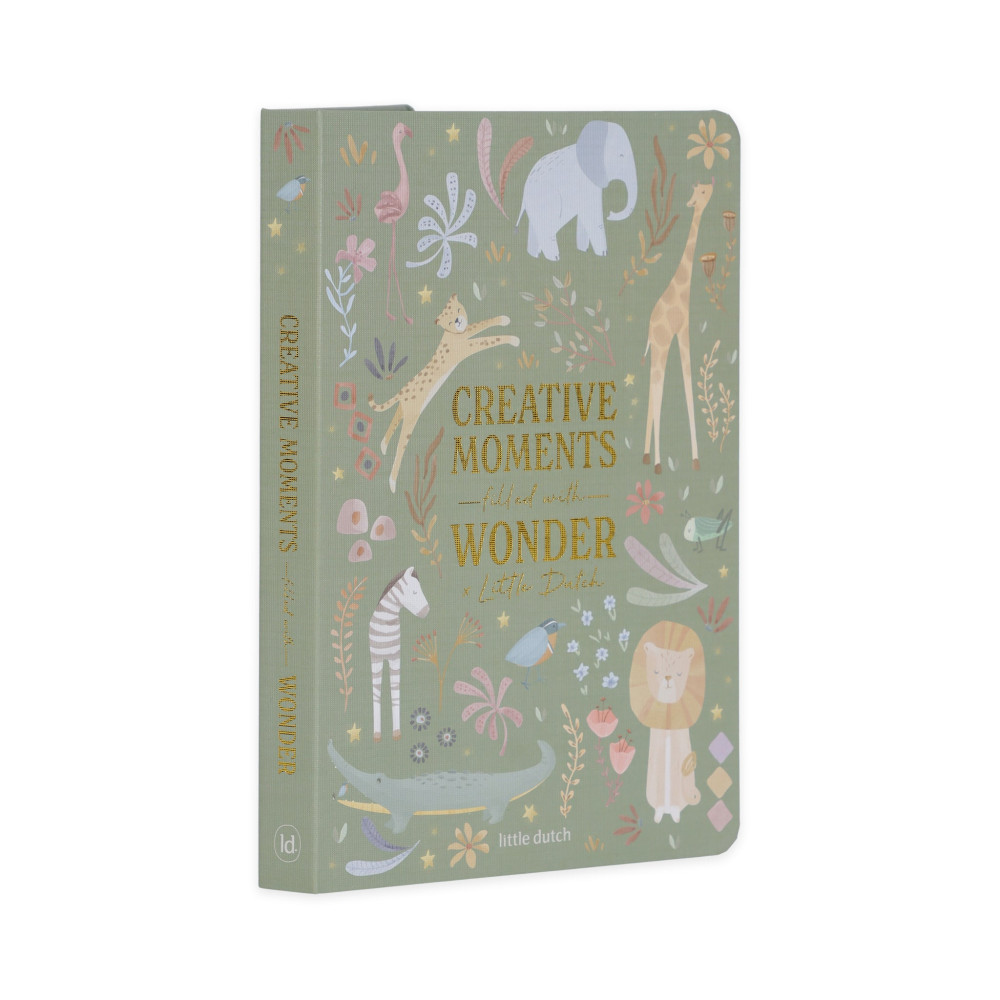 Little Dutch Tablet Ζωγραφικής Safari Friends (Πράσινο)