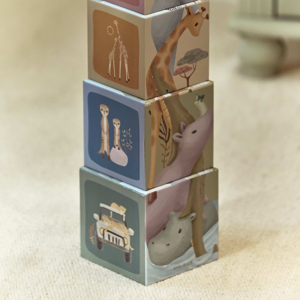 Little Dutch Πυραμίδα Ταξινόμησης Safari Friends FSC