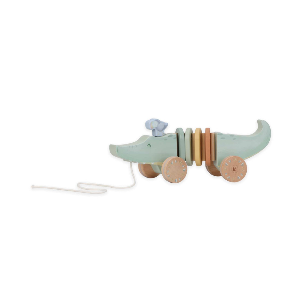 Little Dutch Ξύλινη Τρεχαλίτσα Safari Friends FSC