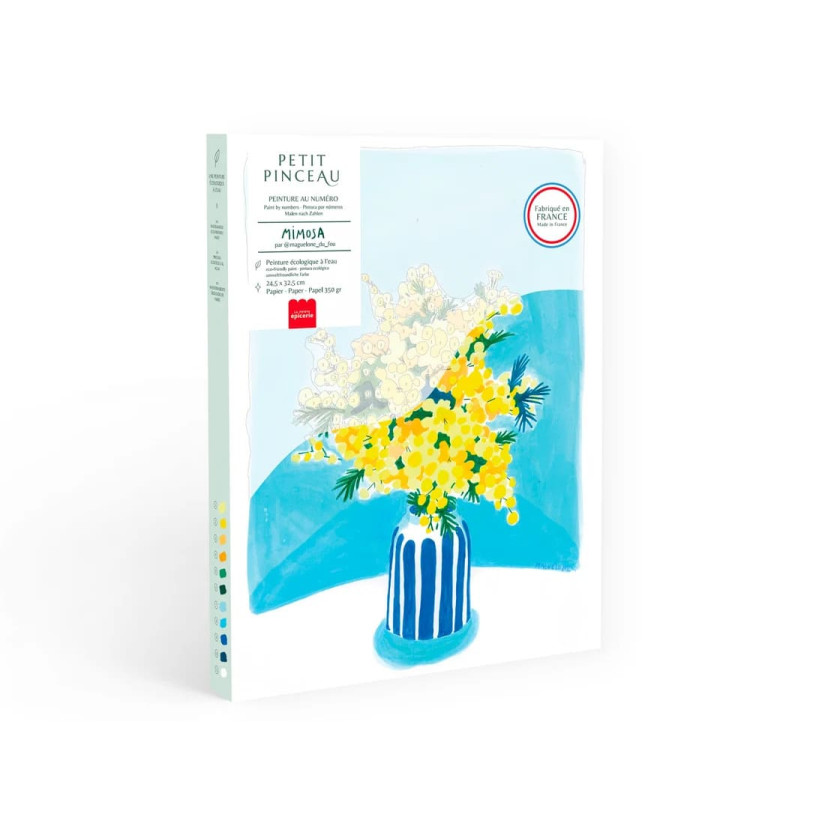 Petite Epicerie Σετ Ζωγραφικής με Αριθμούς - Mimosa par Maguelone du Fou
