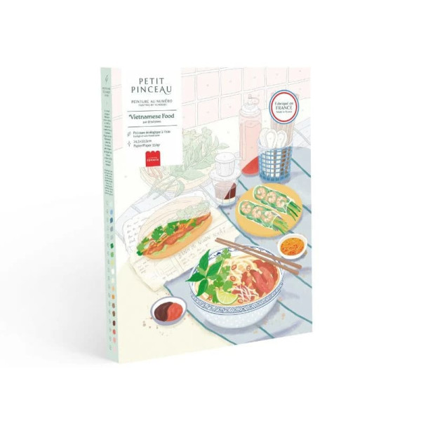 Petite Epicerie Σετ Ζωγραφικής με Αριθμούς - Vietnamese Food par Jayne Wong