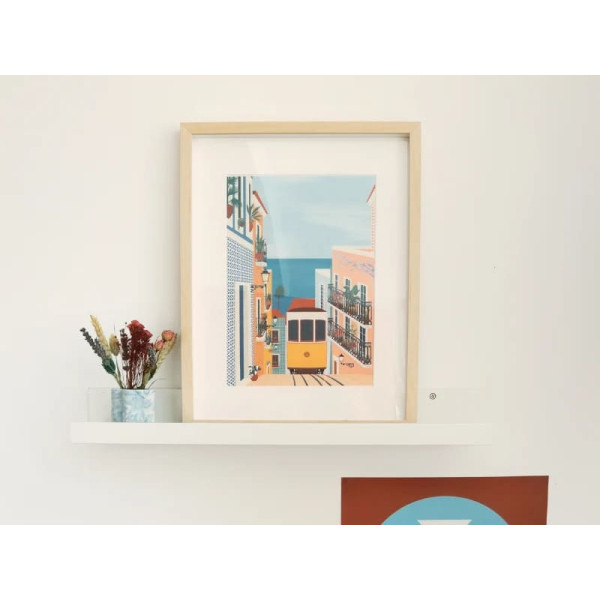 Petite Epicerie Σετ Ζωγραφικής με Αριθμούς - Lisbon Tram par Vero Illustrates
