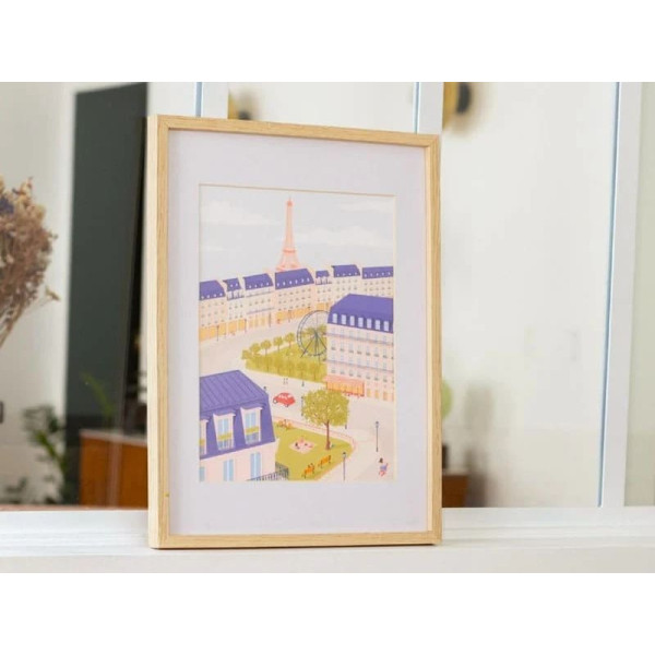 Petite Epicerie Σετ Ζωγραφικής με Αριθμούς - Un Printemps à Paris par Mabel Sorrentino