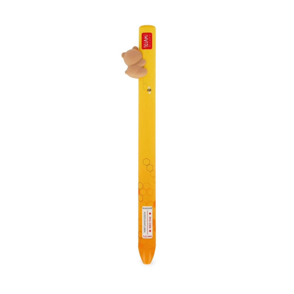Legami HUG0003 Retractable Ballpoint Teddy Bear "Dream Big"- Free Hugs