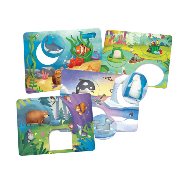 Desyllas Games Τα Νησάκια της Γνώσης – Που ζουν τα Ζωάκια