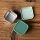 Lekkabox Cubis Mini Δοχεία από ανοξείδωτο ατσάλι 2 τμχ - Forest